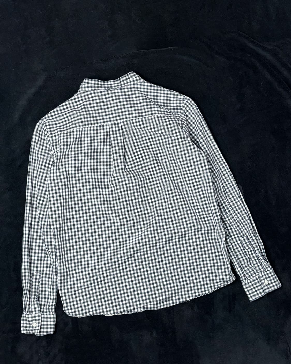 일본빈티지 GU 긴팔 체크 셔츠 상품이미지2