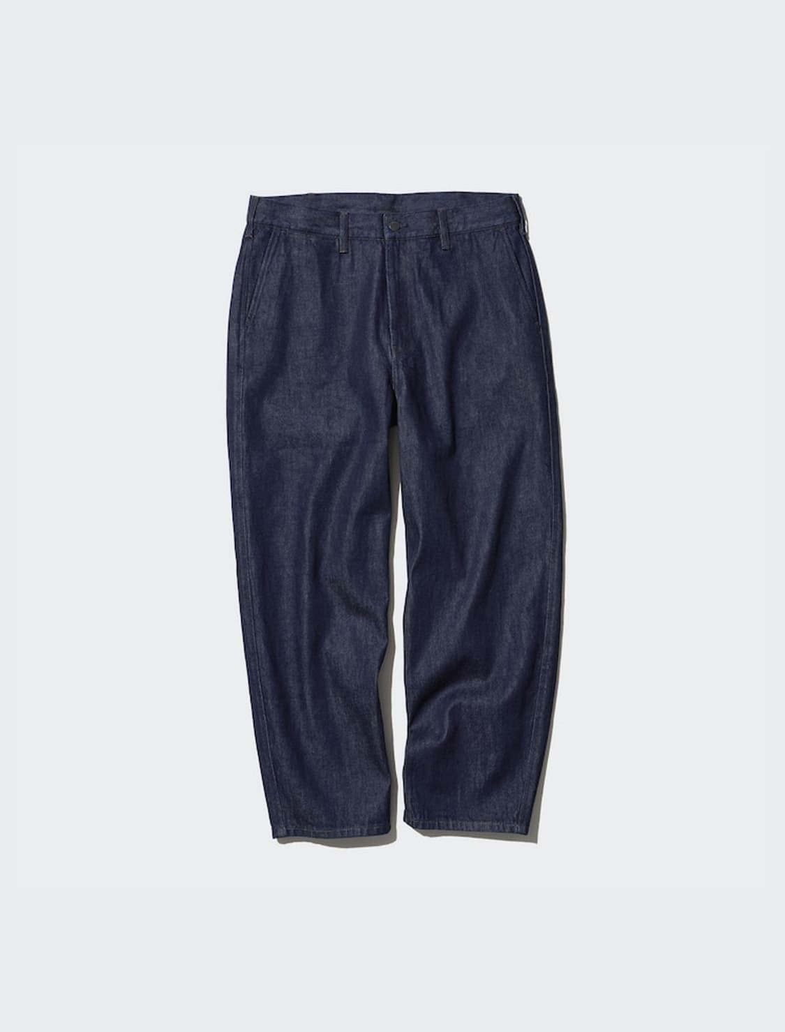 유니클로 와이드테이퍼드진 XL 진청 상품이미지1