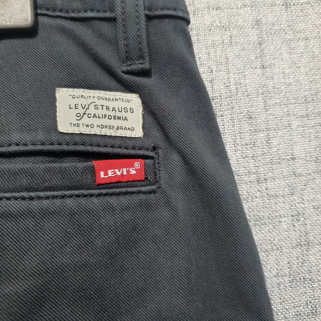 리바이스 XX 치노 Wonderknit 블랙 바지  상품이미지3