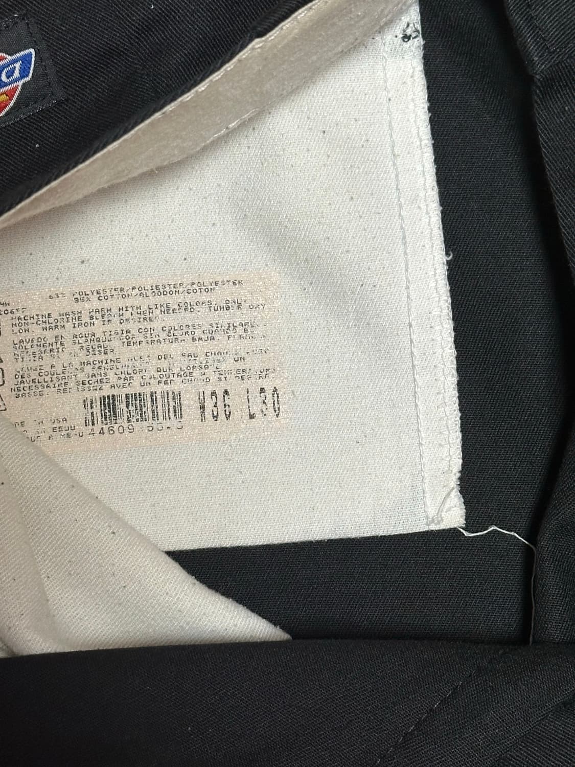 90s 디키즈 874 블랙 36x30 상품이미지4