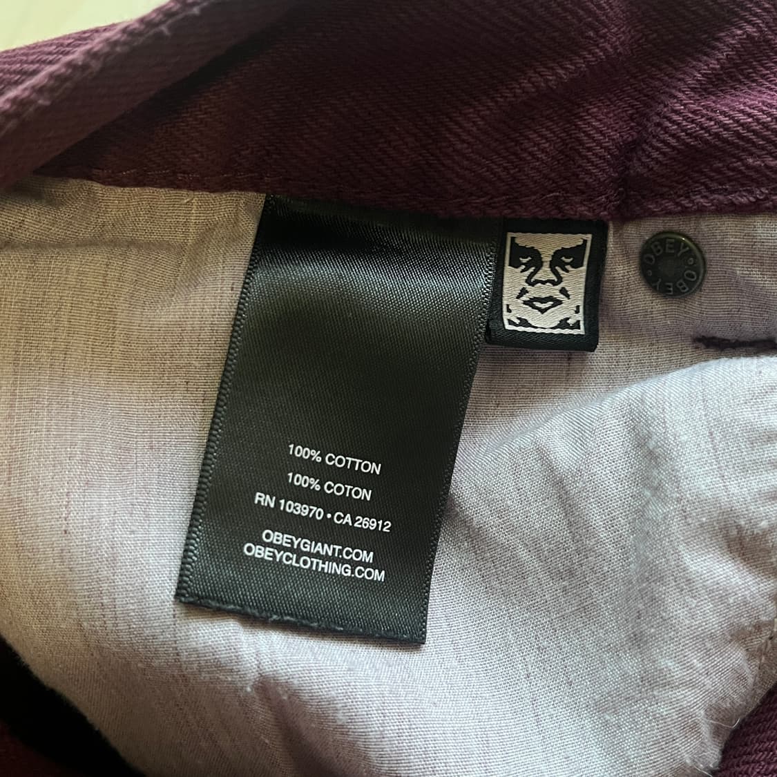 Obey Bender Denim Pants (~28) 상품이미지10