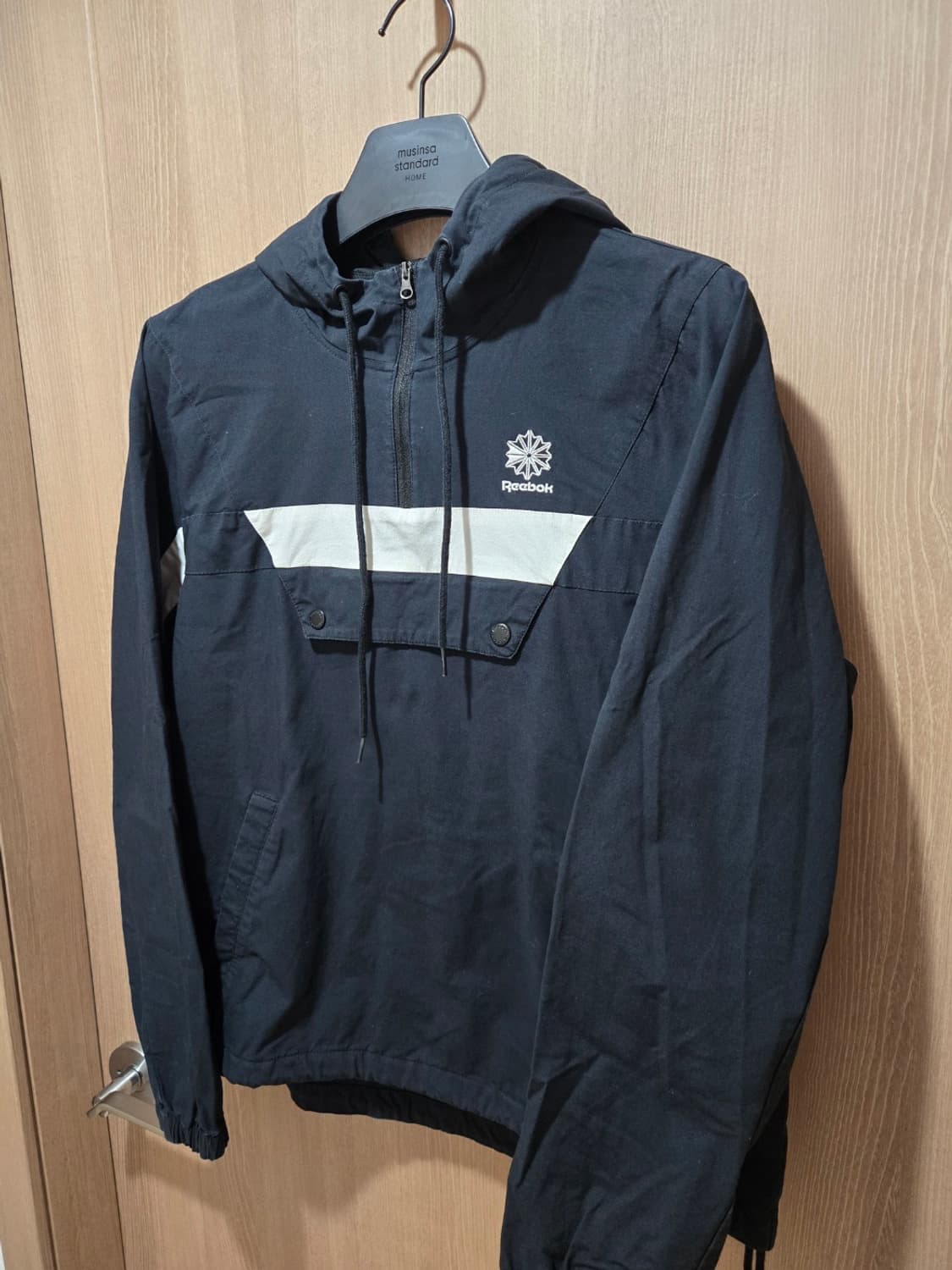 리복 아노락 블랙 L사이즈 상품이미지1