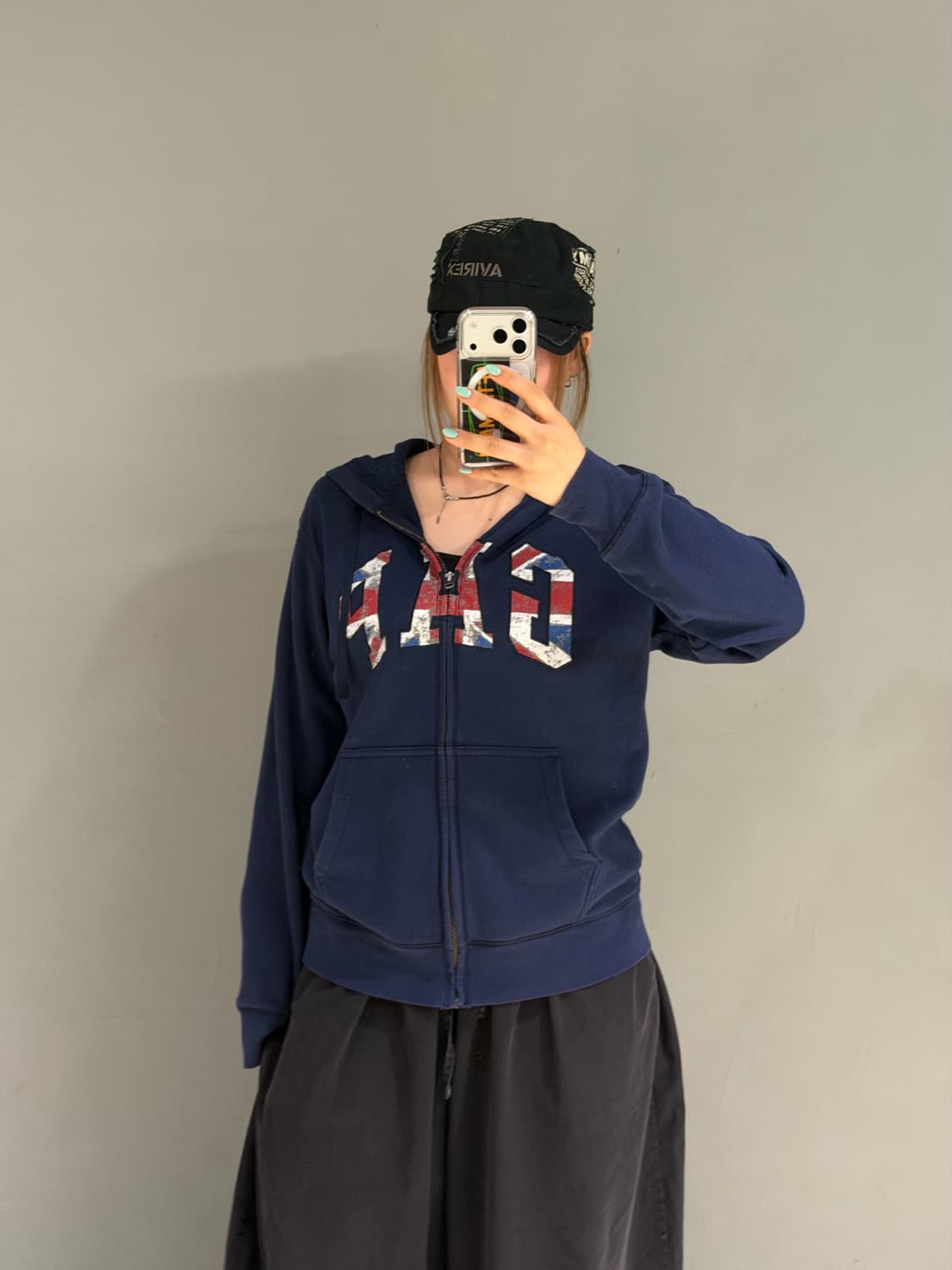 Gap union jack logo hood zip-up 상품이미지2