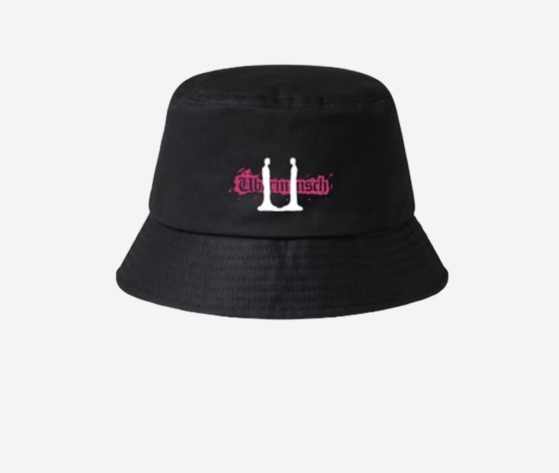 지드래곤 위버멘쉬 버킷햇 블랙 상품이미지1