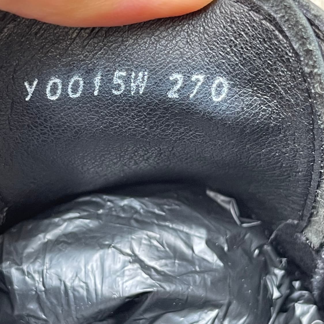 [270] 야세 우든 더비 슈즈 카우하이드 블랙 상품이미지8