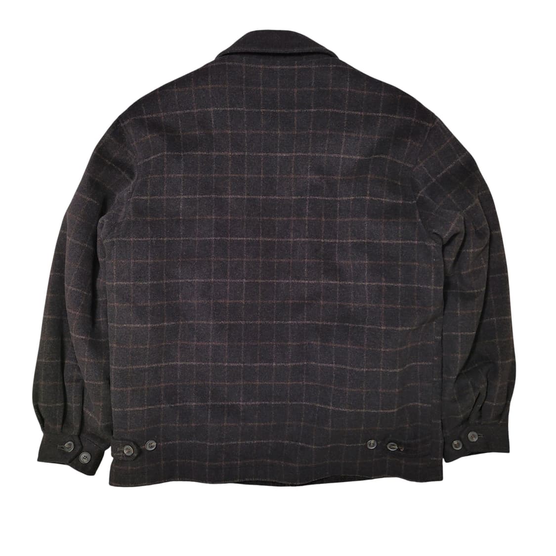 LANGBANG 랑방 빈티지 체크 점퍼 봄버 자켓 상품이미지4