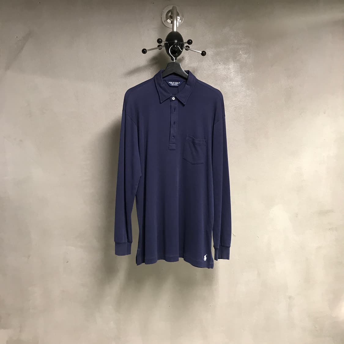 폴로 랄프로렌 PK 긴팔 카라티 네이비 L 상품이미지1