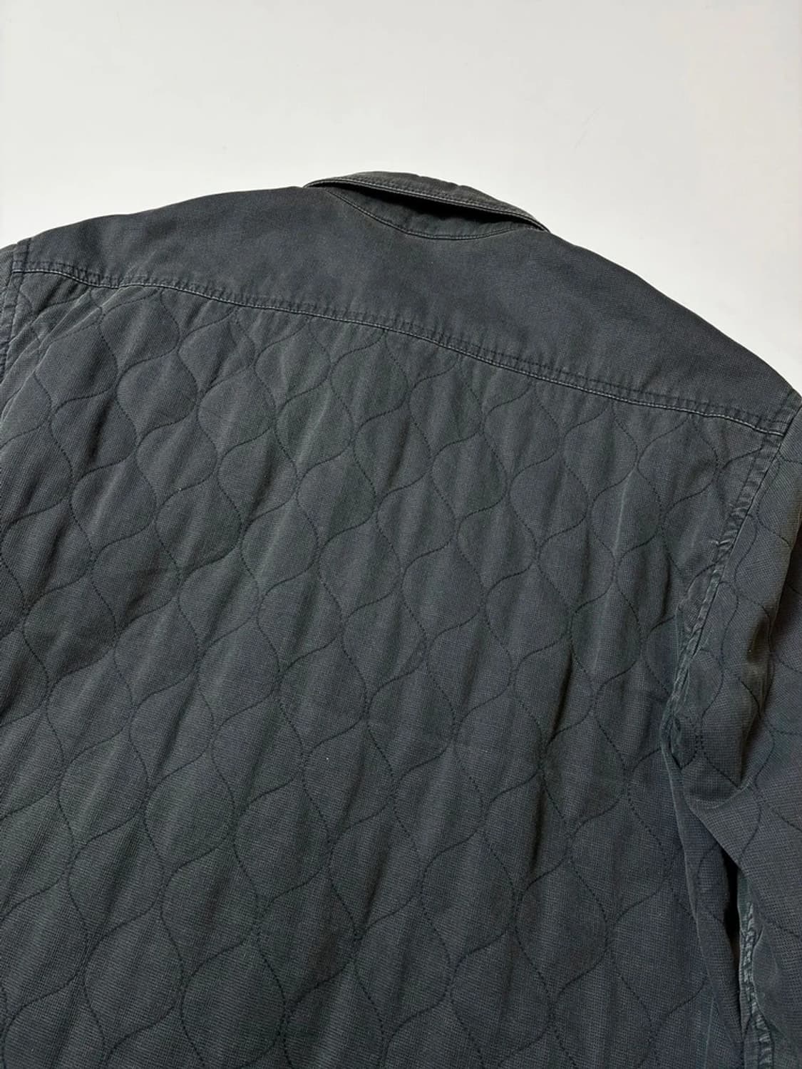 시리즈 20FW 피그코팅 웨이브 퀼팅 아우터 셔츠 PN8924 상품이미지6
