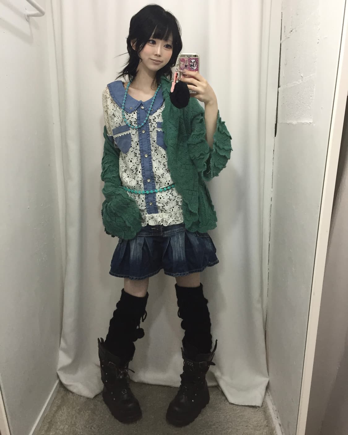 AXES FEMME 액시즈팜 청 코디 🐸 상품이미지2