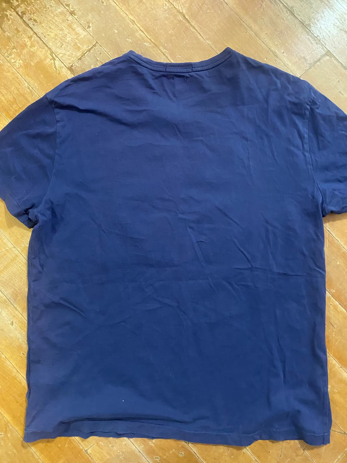 폴로 랄프로렌 네이비 반팔티 M (105) 상품이미지5