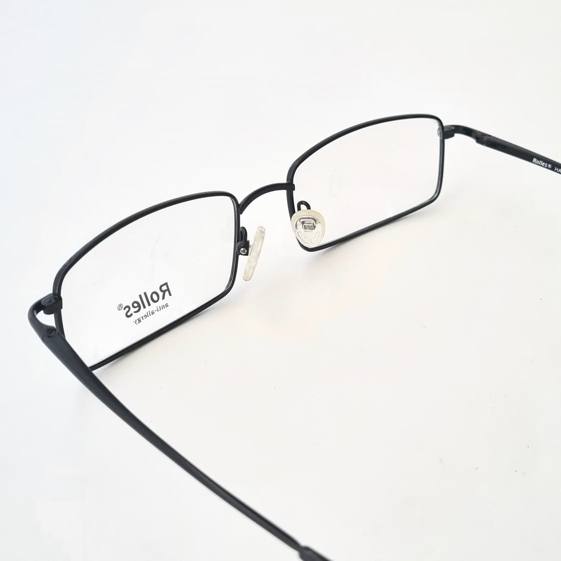 데드스탁 클래식한 블랙 직사각형 프레임 안경테 616 상품이미지4