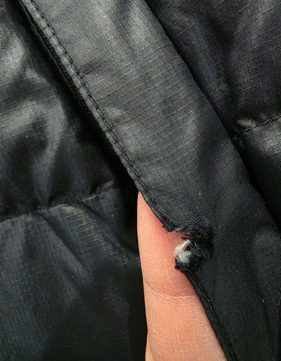 노스페이스 눕시 700 패딩 조끼 블랙 100~105 상품이미지8