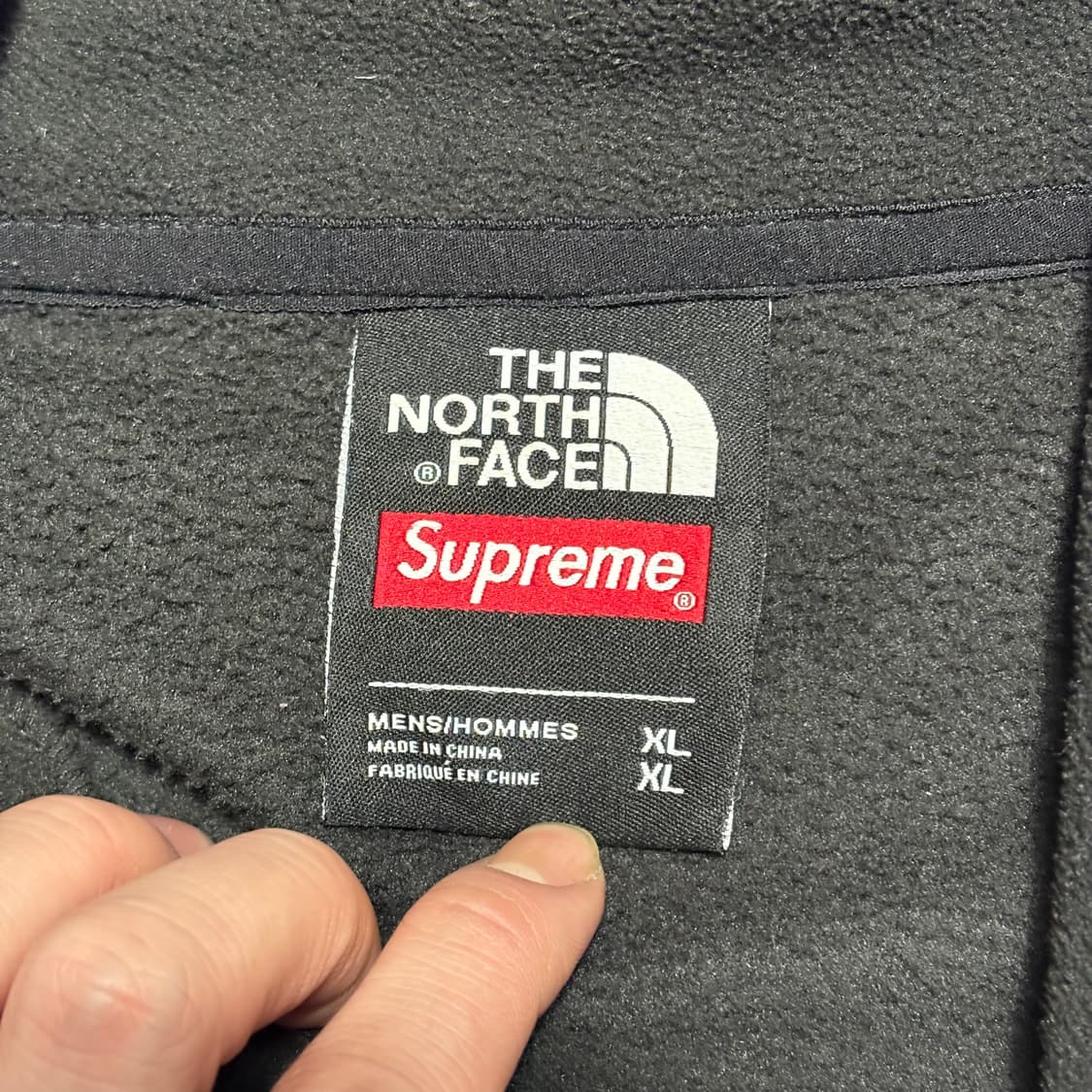 XL 슈프림 x 노스페이스 17SS 트랜스 안타티카 익스페디션 폴라텍 플 상품이미지4