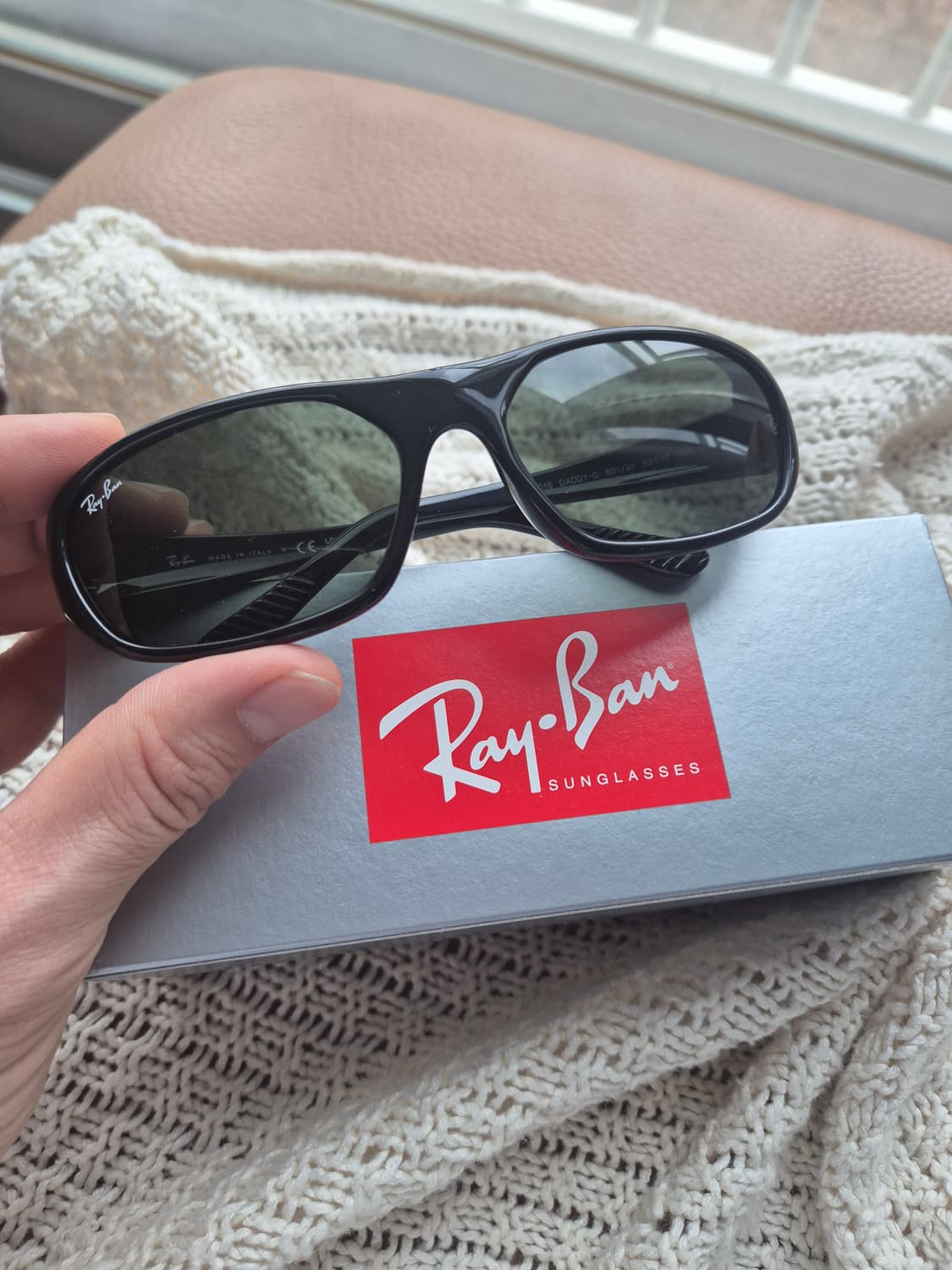 레이밴 Daddy-O 대디오 블랙 선글라스 풀박스 상품이미지1