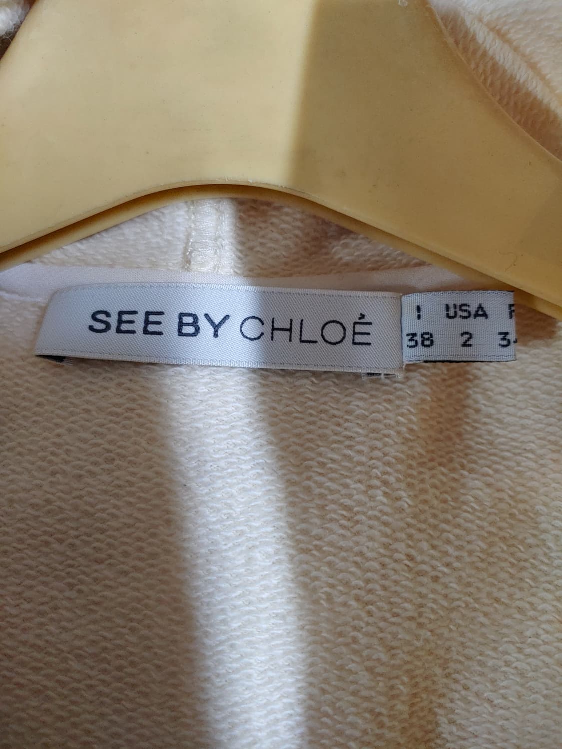 씨바이 끌로에 아이보리 후드 집업 자켓 55 상품이미지3