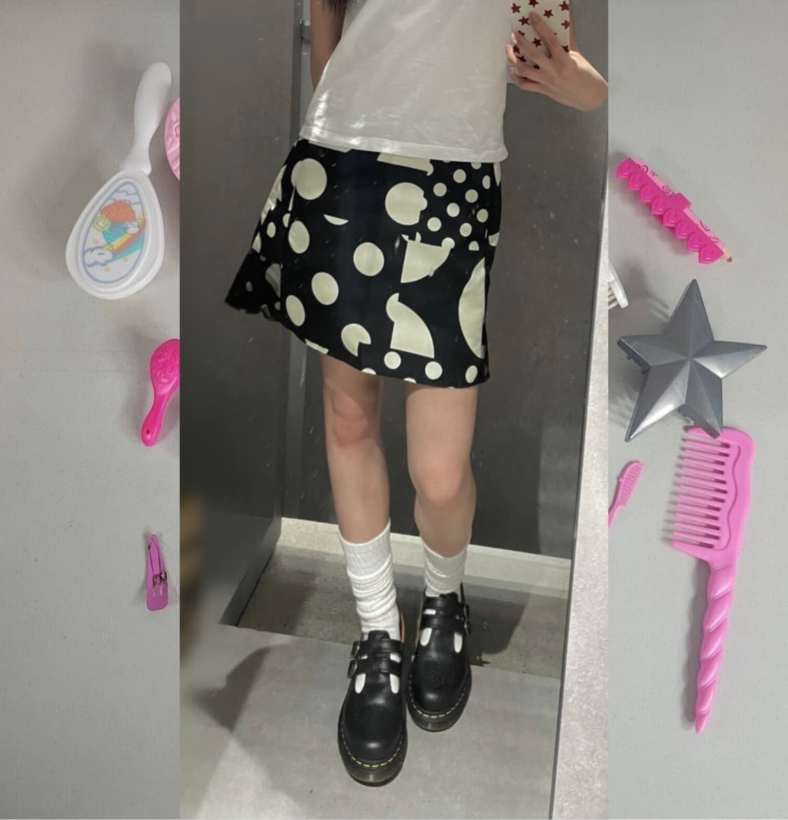 polka dot skirt 폴카 도트 스커트 상품이미지2
