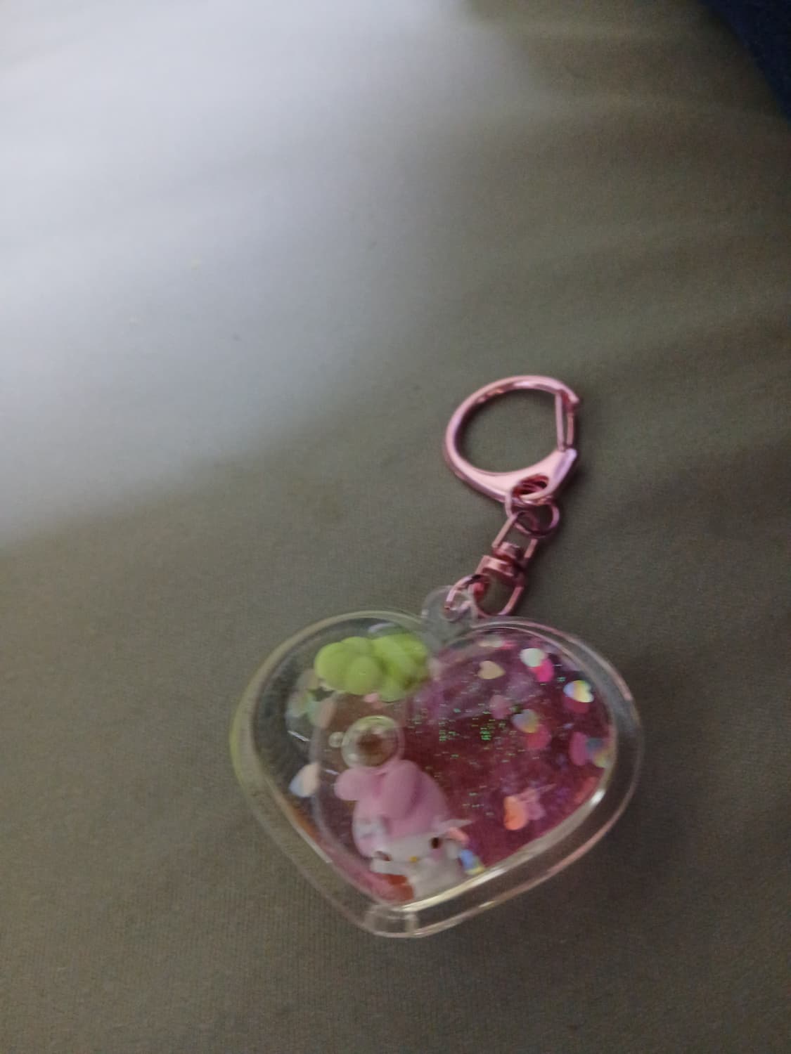 마이멜로디 워터볼 키링 팝니다 상품이미지2