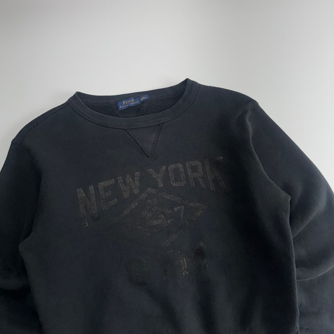 Polo 폴로 뉴욕 블랙 맨투맨 상품이미지4