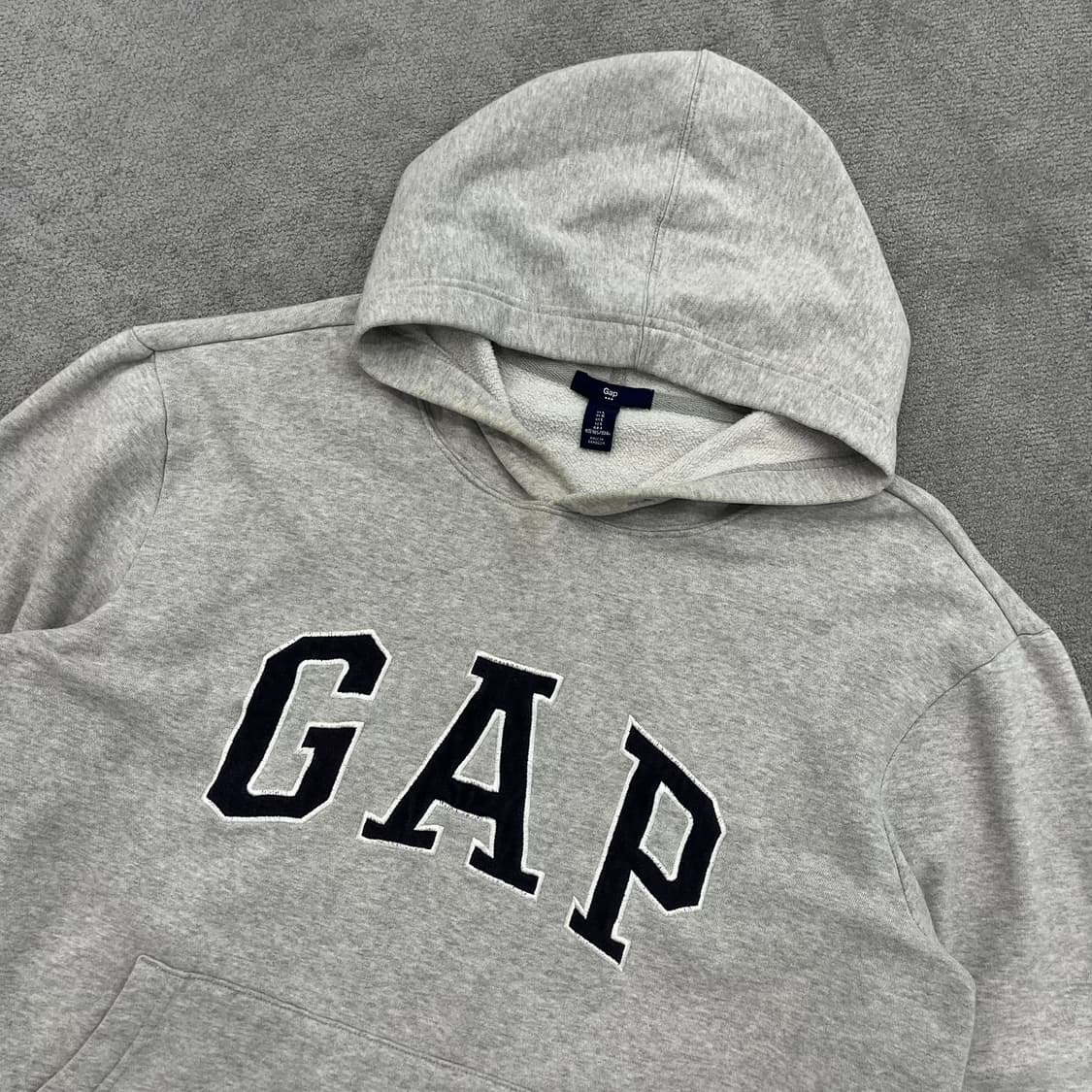 L GAP 갭 기모 후드티 그레이 상품이미지2