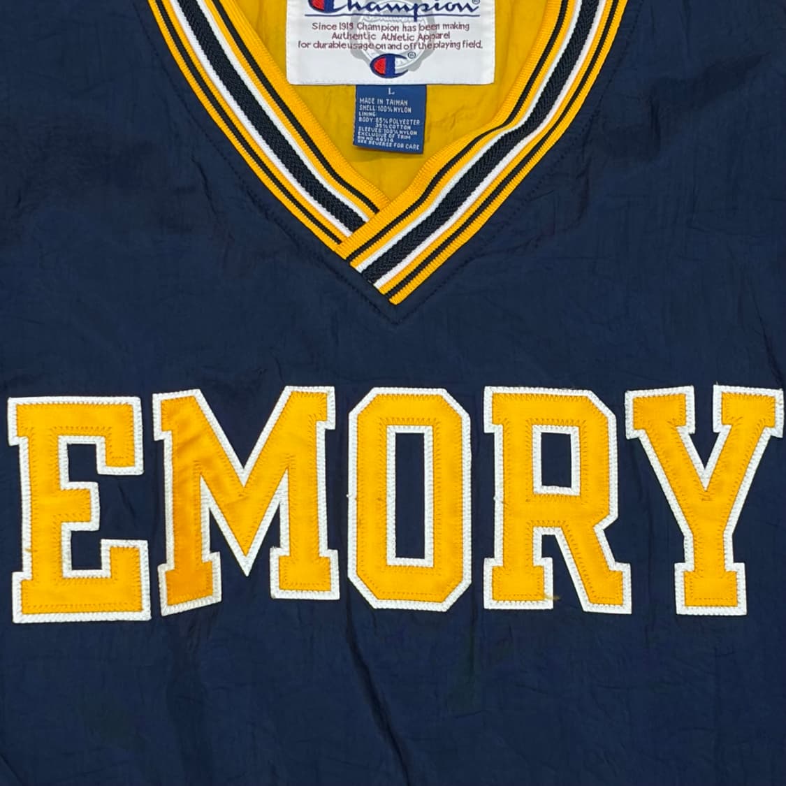 레어 90s 미국 빈티지 챔피언 EMORY 풀오버 바람막이 상품이미지3