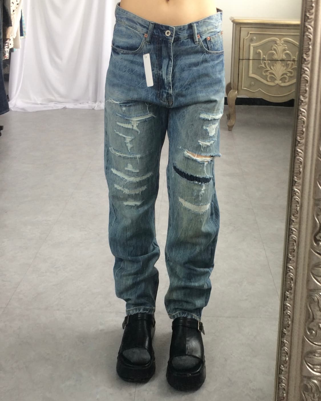 Damage washing pants 상품이미지6