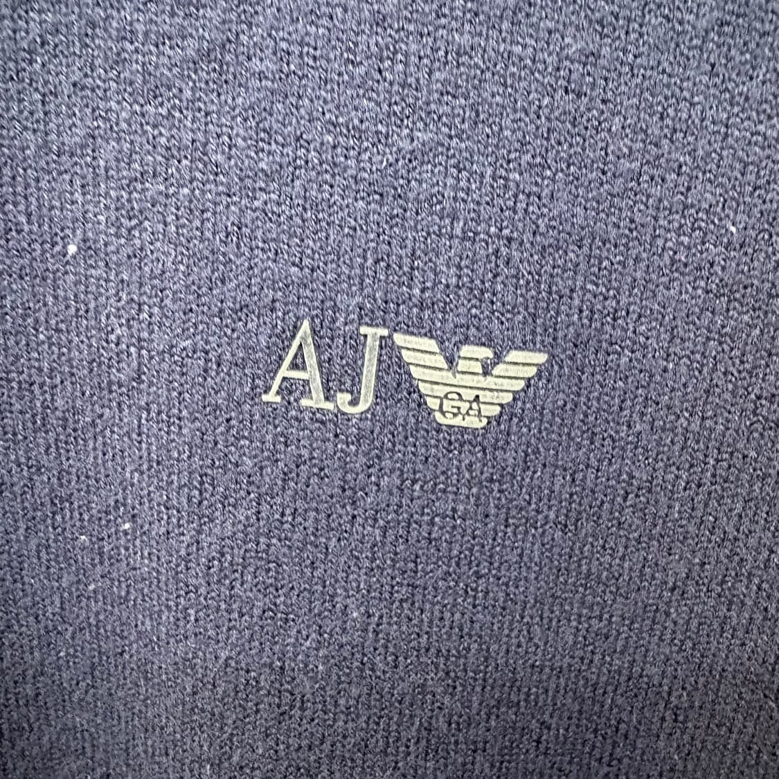 아르마니 AJ 네이비 롤넥 니트 남/L 상품이미지3