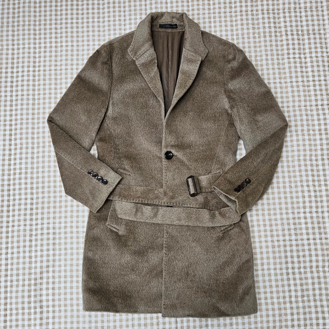 솔리드옴므 라마 슬림핏 코트 남자100 상품이미지1