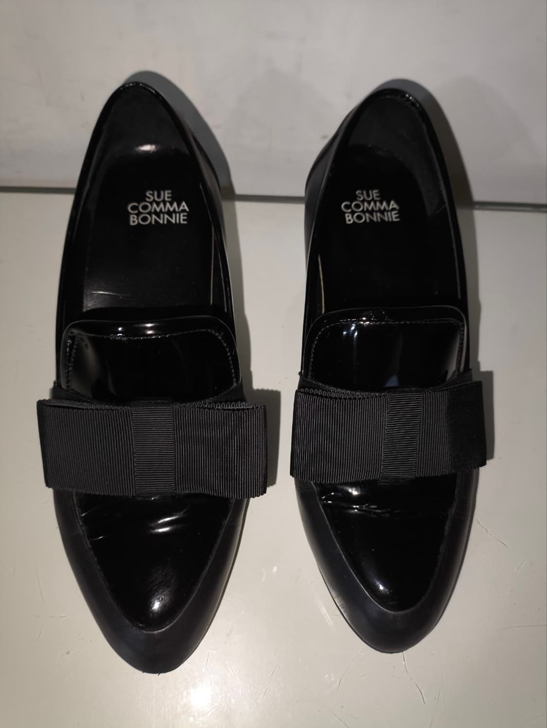 245mm 375 슈콤마보니 리본 구두 상품이미지1