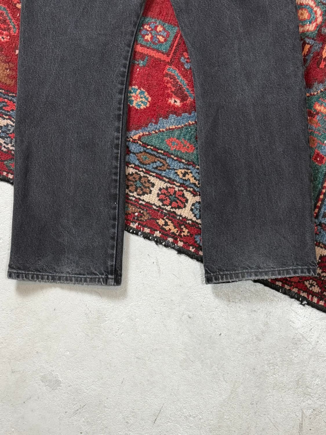 00's 리바이스 517 블랙 부츠컷 플레어진 상품이미지8