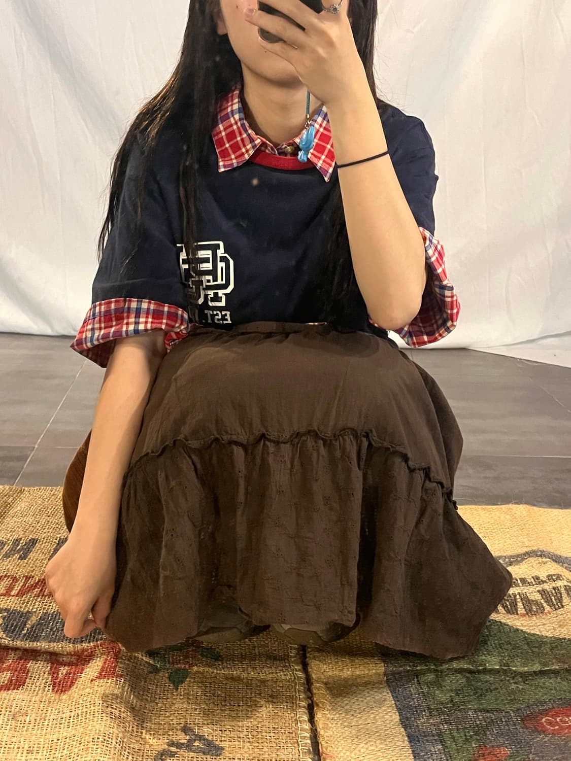 Bohemian faded skirt 상품이미지2