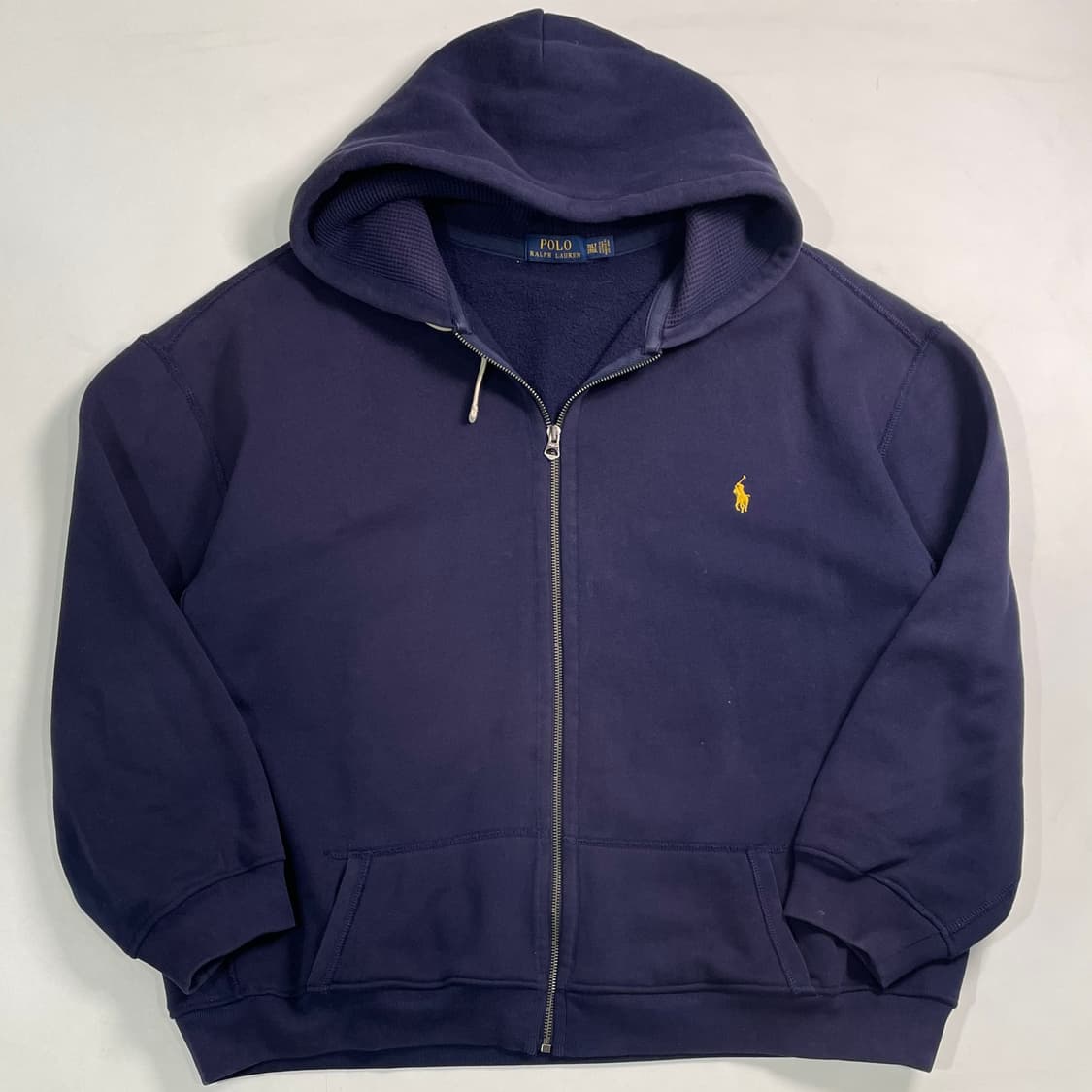 폴로 랄프로렌 빅사이즈 네이비 후드집업 상품이미지1