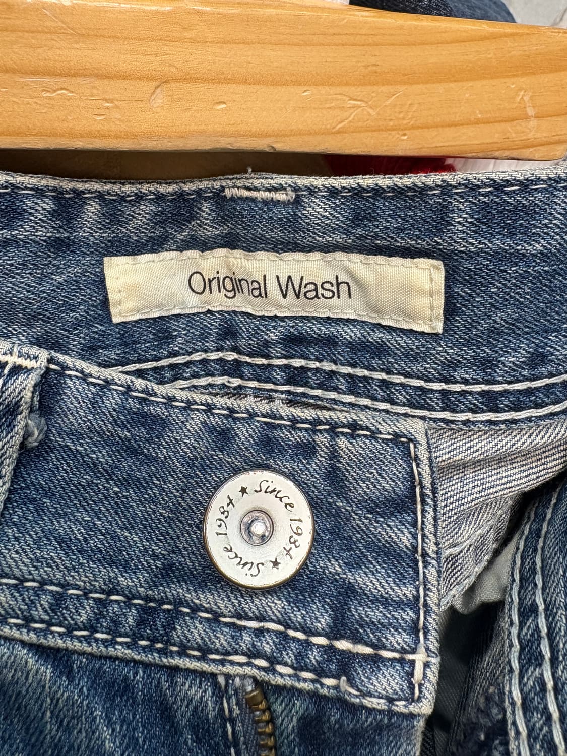 핏 짱 이쁜 데님 스키니진 중청 상품이미지3