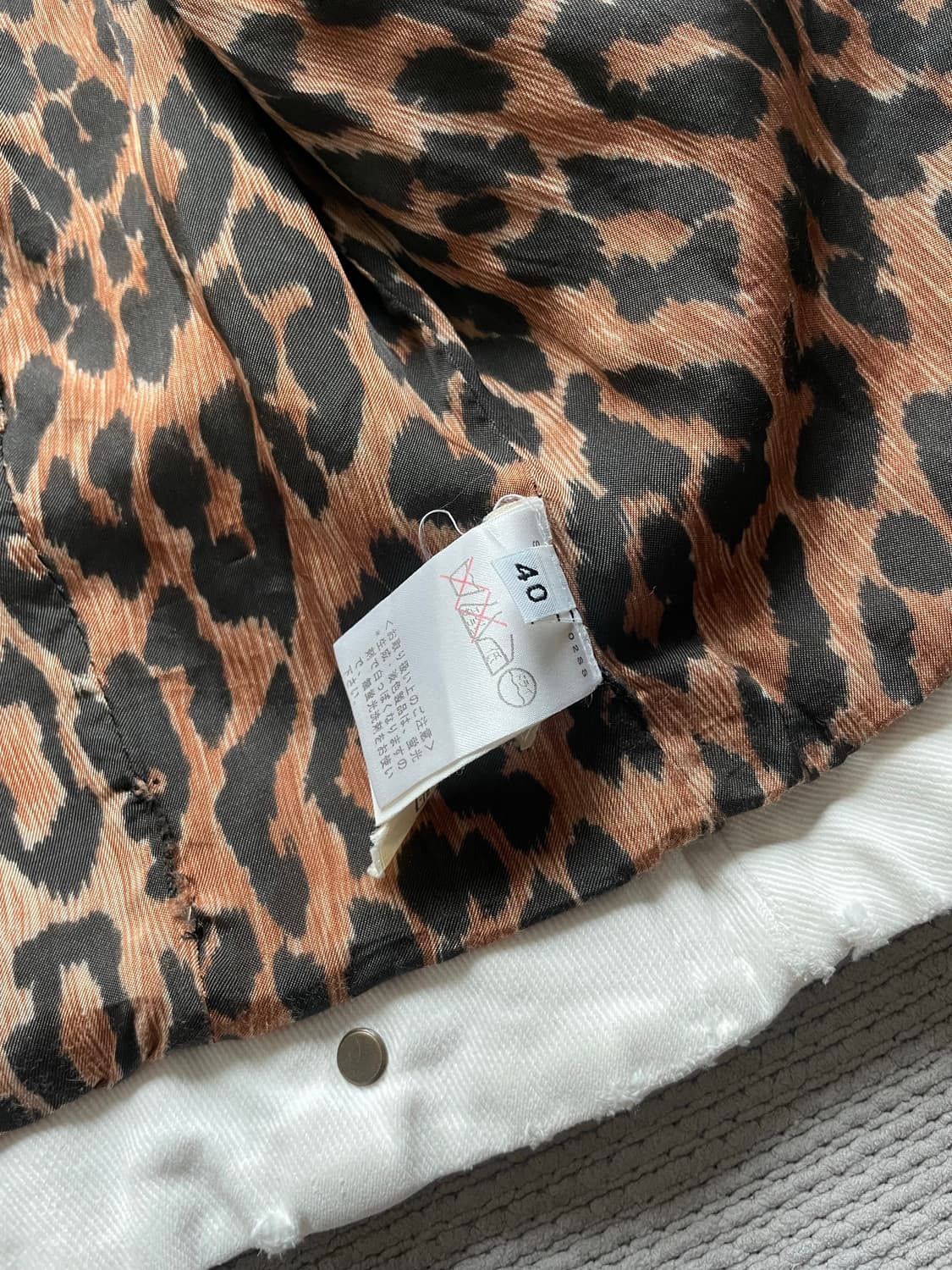 돌체앤가바나 디스트레스 트러커 자켓 상품이미지4