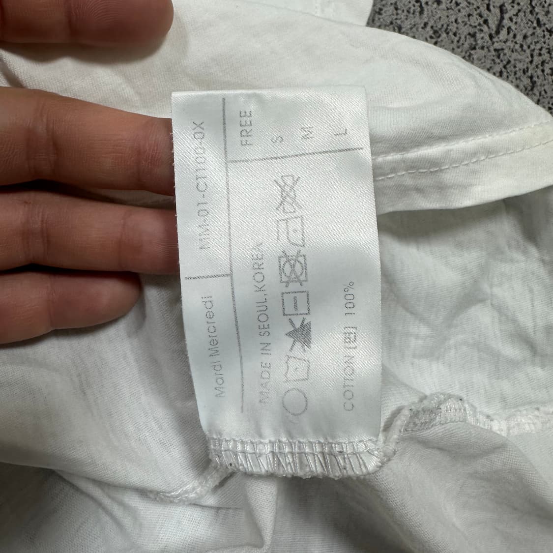 ✨ (바배) 마르디 메크르디 빅로고 반팔티 상품이미지4