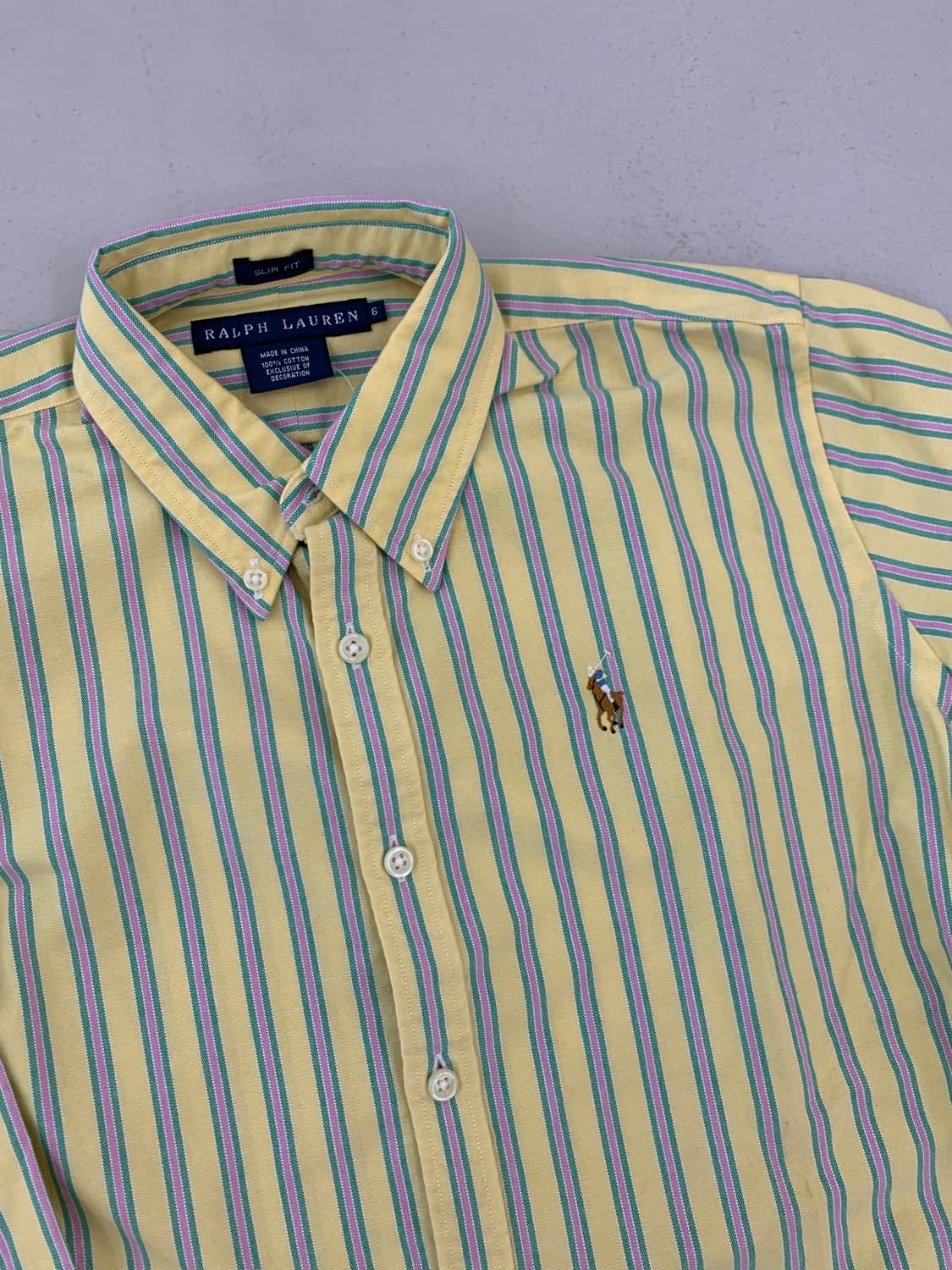 폴로 랄프로렌 여성 스트라이프 셔츠 6 상품이미지2