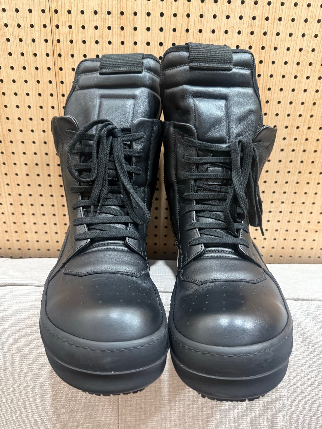 릭오웬스 지오바스켓 트리플 블랙 44 Rick Owens Geobaske 상품이미지1