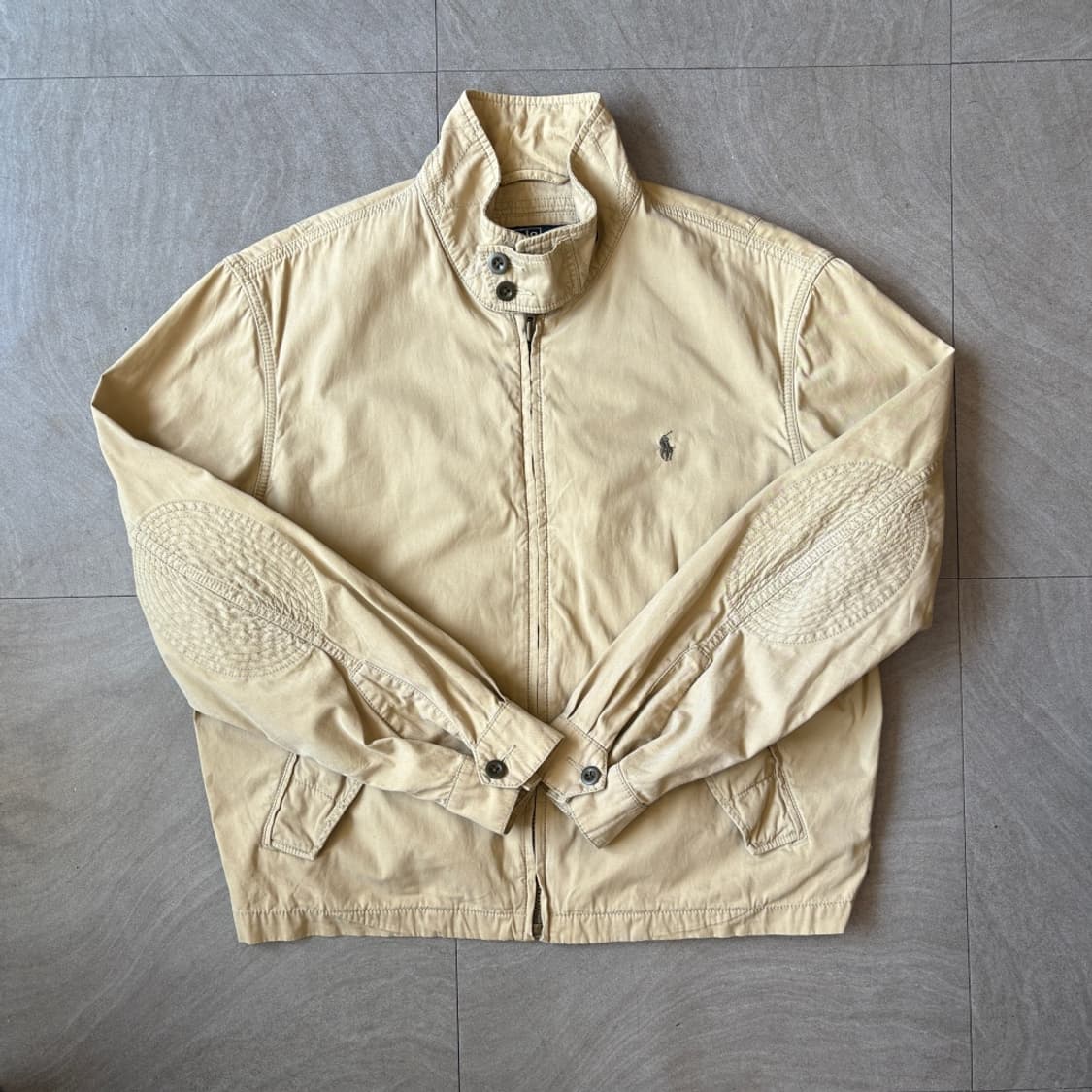 폴로 정품 베이지 바라쿠다 헌팅 자켓 상품이미지1