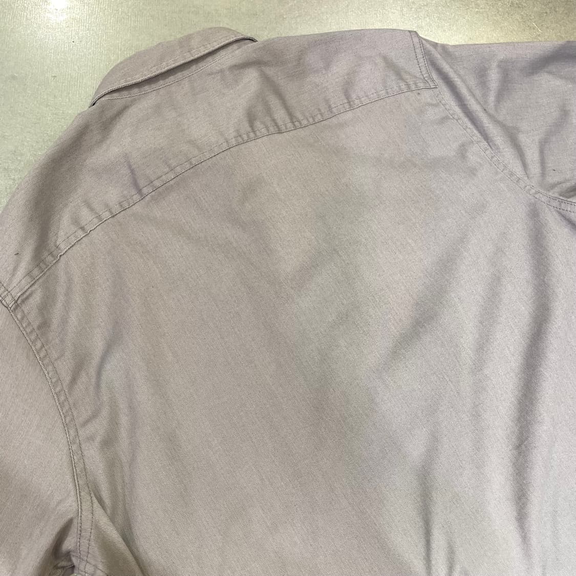 (M) Wrangler 랭글러 솔리드 반팔 셔츠    상품이미지9