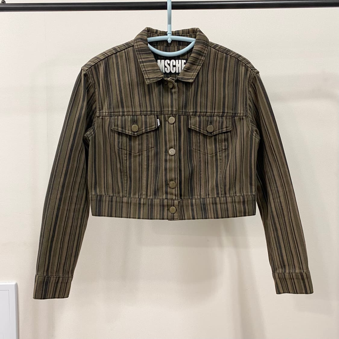 미스치프 스트라이프 트러커 자켓 상품이미지1