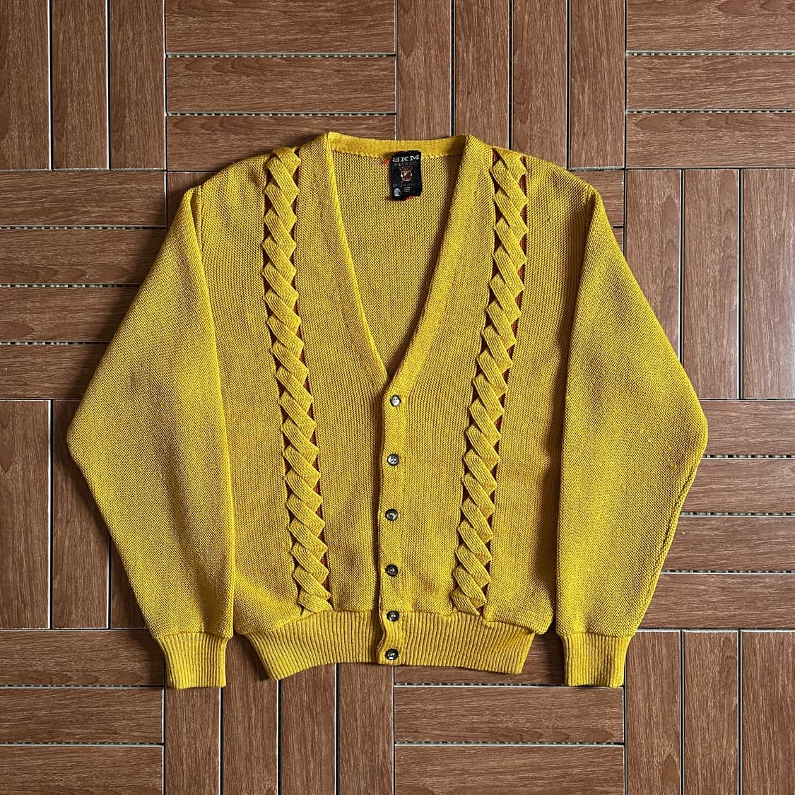60’s Skm penguin vintage wool cardigan 상품이미지1