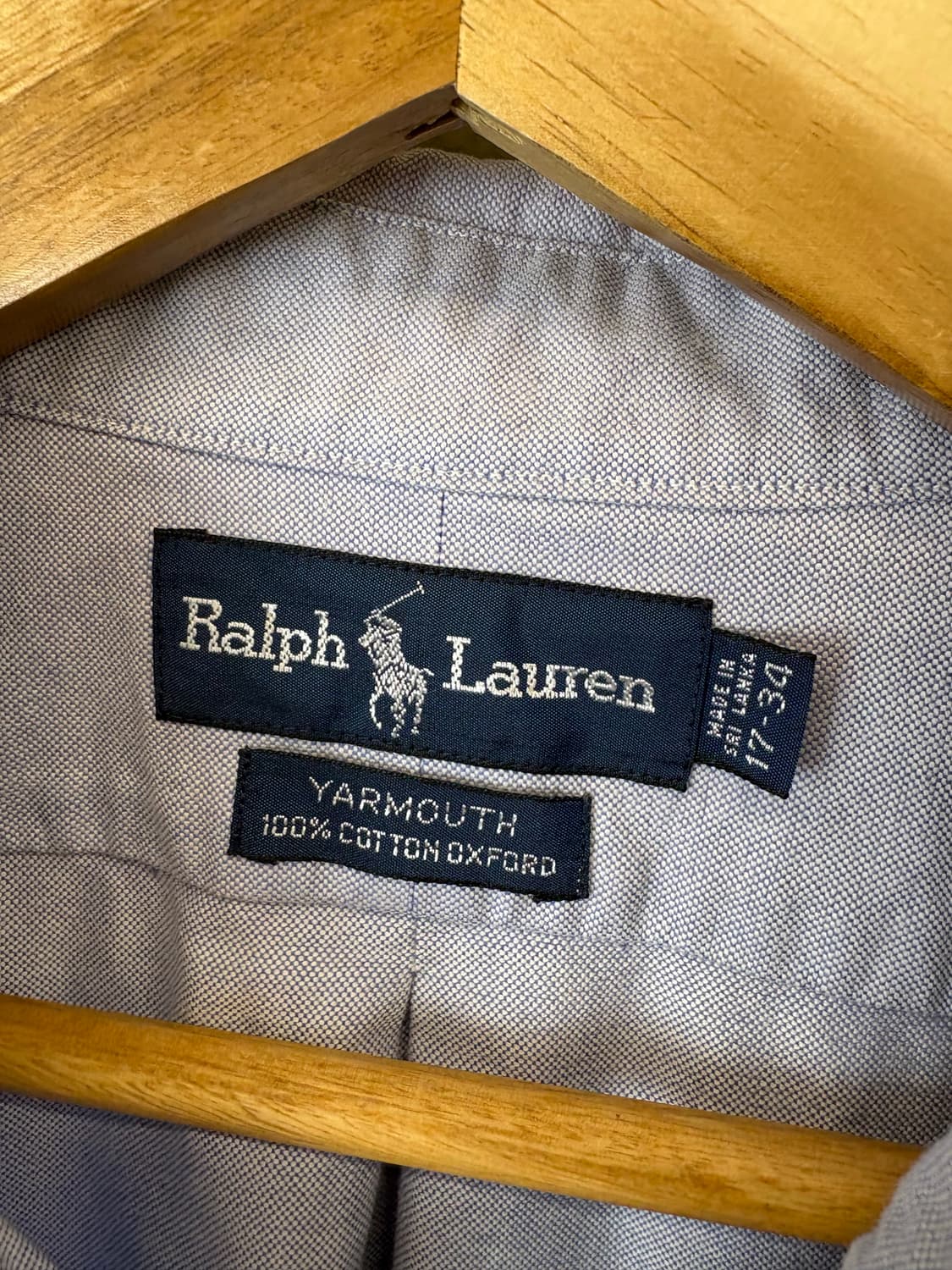 폴로랄프로렌 빈티지 야머스핏 옥스포드 셔츠 상품이미지6