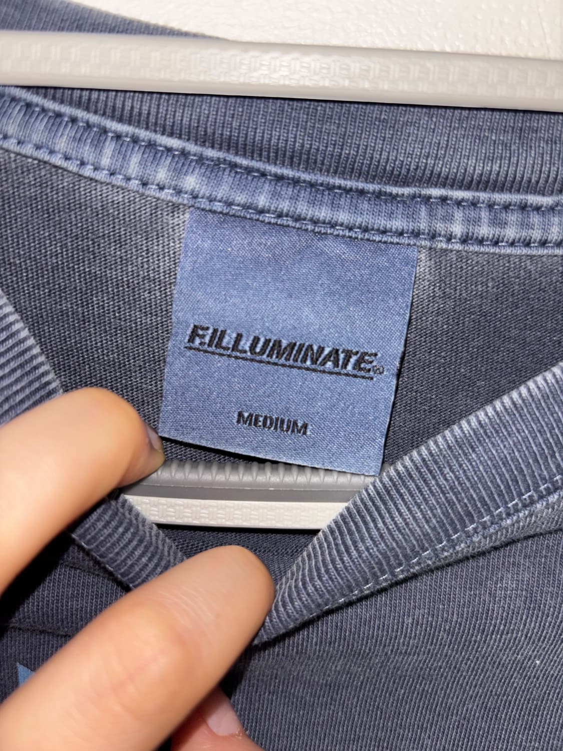F.ILLUMINATE 반팔 M 블루 상품이미지2