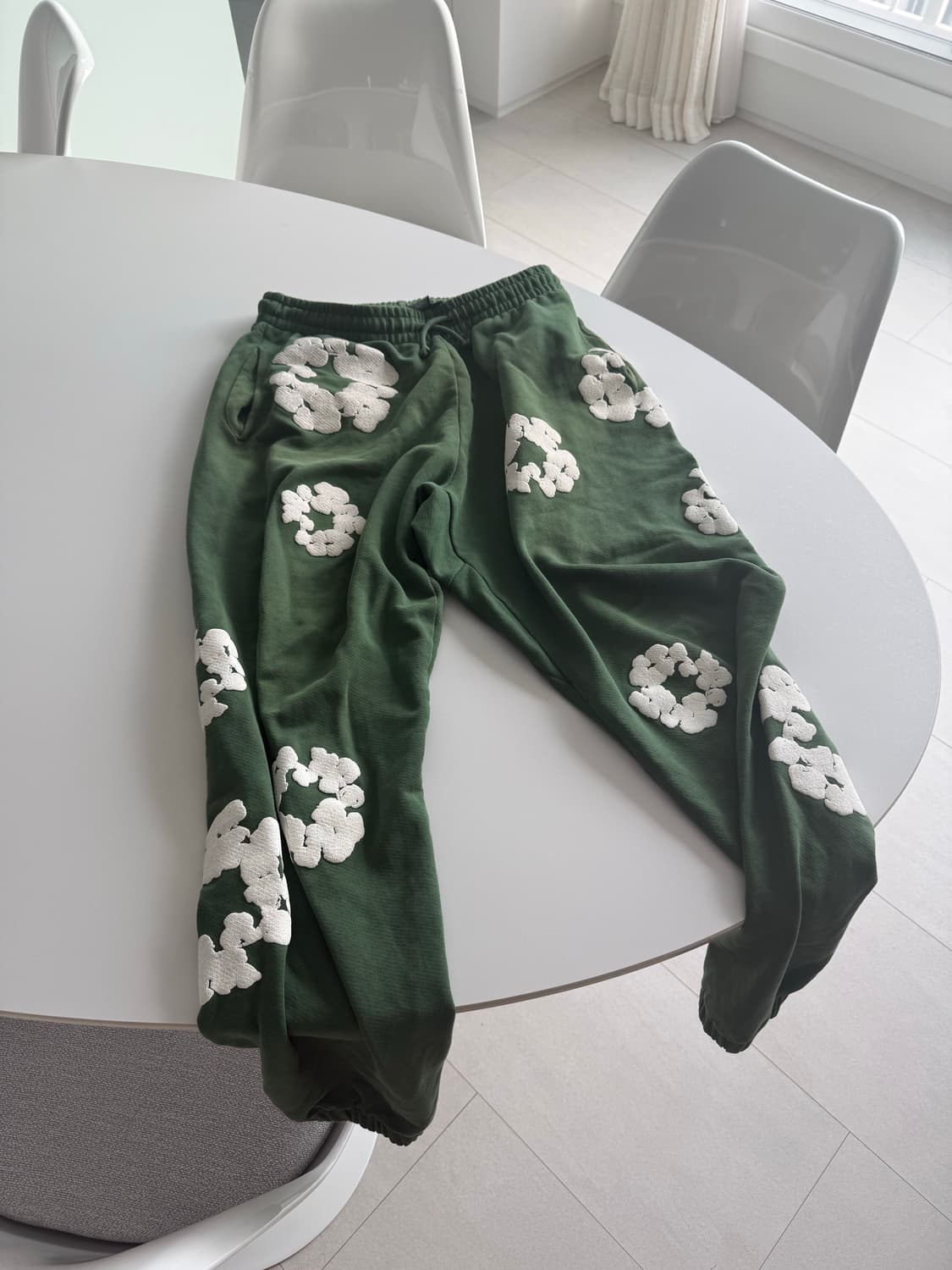 데님티어스 그린 팬츠 s 상품이미지1