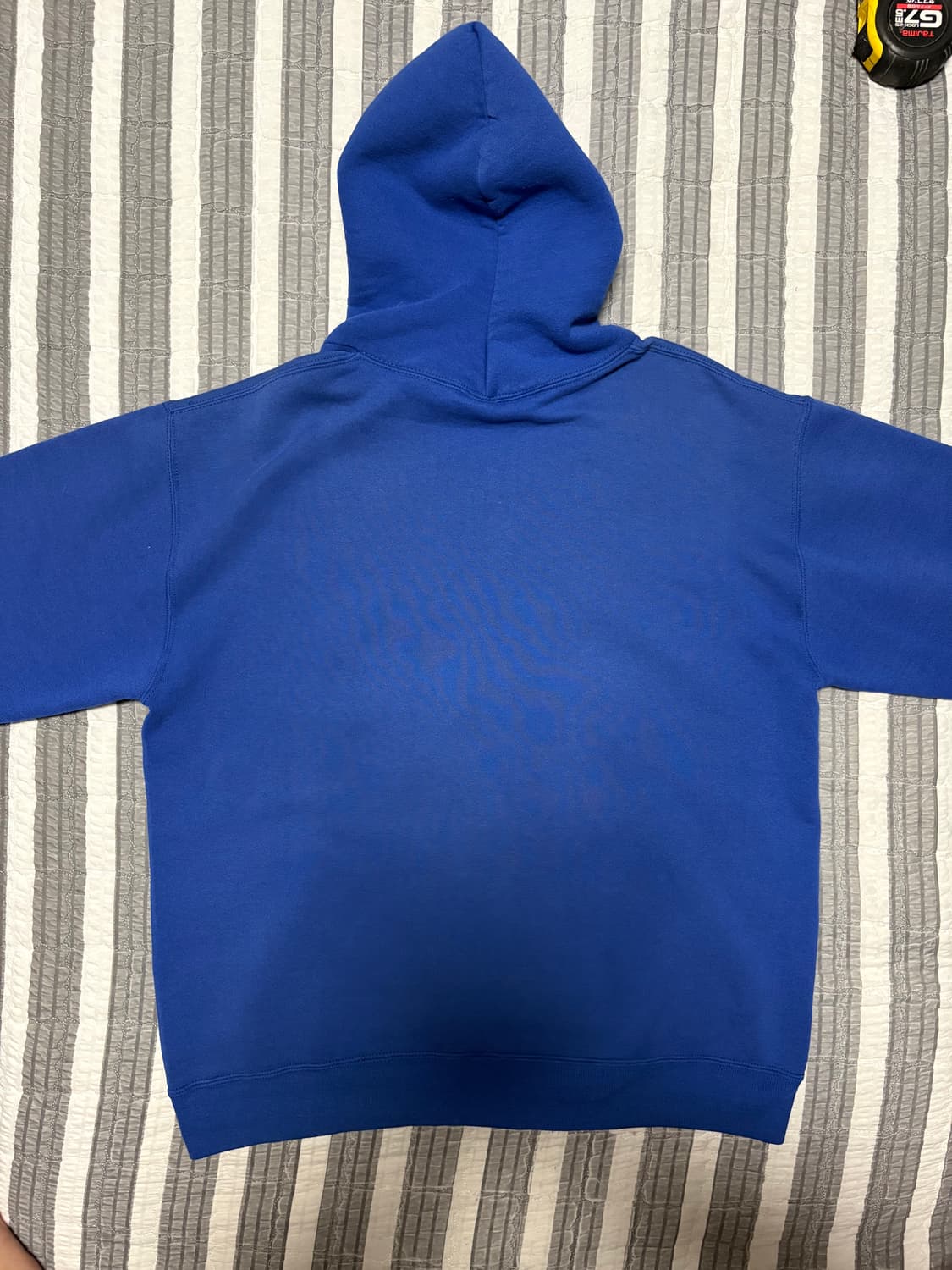 90s 빈티지 러셀 후드 블루 컬러 XL 초레어 상품이미지2