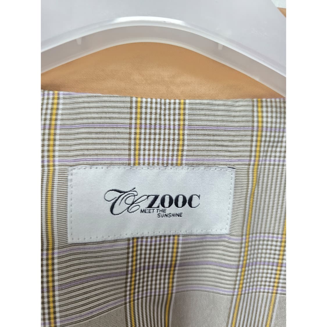 주크 ZOOC 트렌치 자켓 (FREE) 베이지 상품이미지2