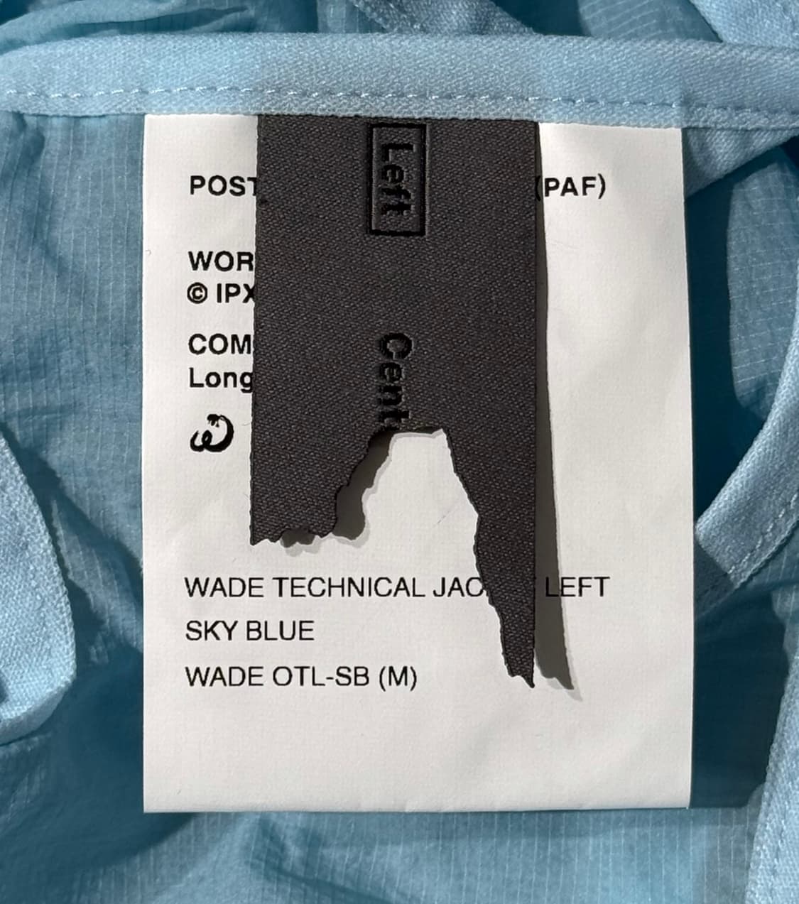 포스트 아카이브 팩션 웨이드 테크니컬 립스탑 자켓 상품이미지5