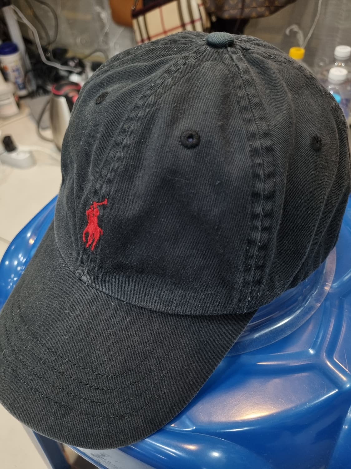폴로 랄프로렌 블랙 볼캡 상품이미지1