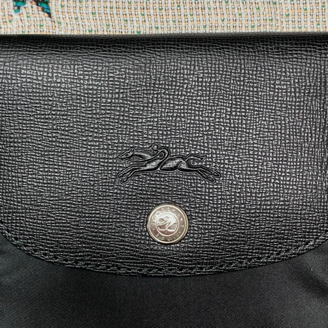 롱샴 르 플리아쥬 토트백 블랙 상품이미지2