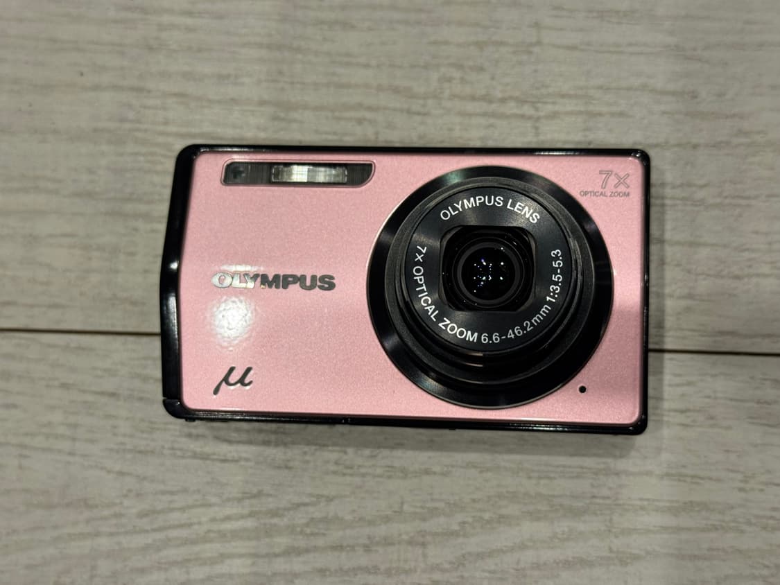 올림푸스 뮤 7000 핑크 디카 + 충전기 상품이미지4