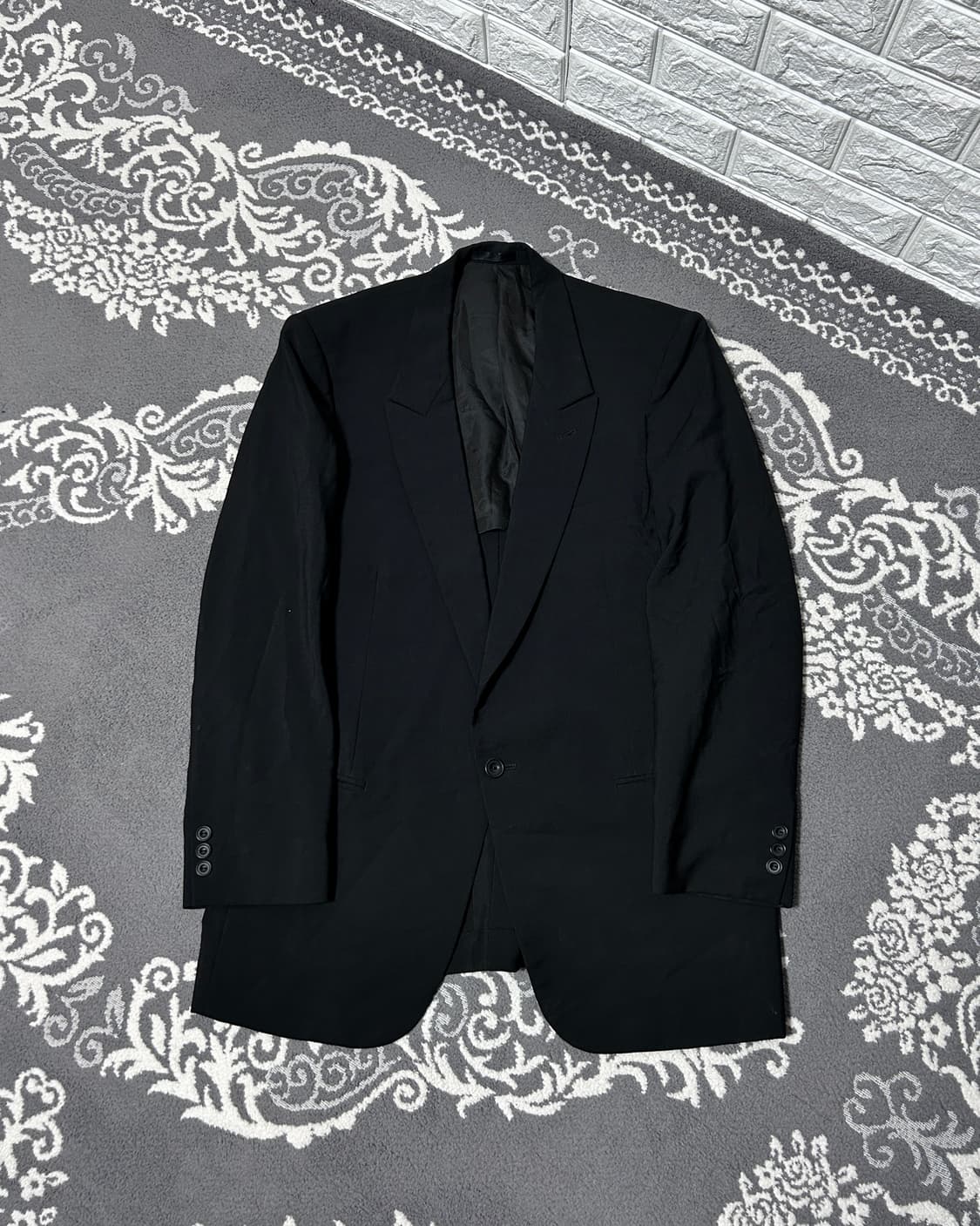 90‘s 디올 피크드 라펠 블레이저 상품이미지3